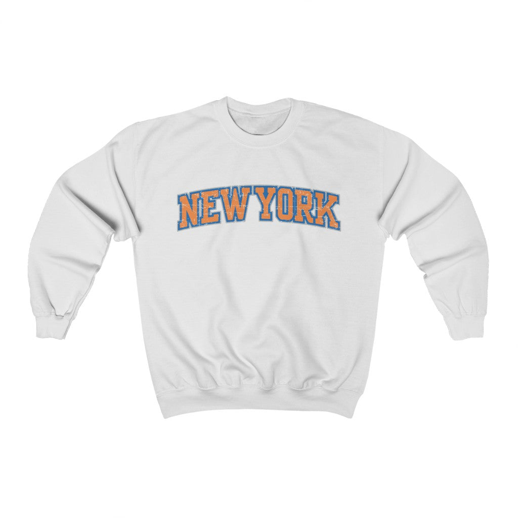 Vintage New York Knicks Oversized Crewneck Sweatshirt - pear with me