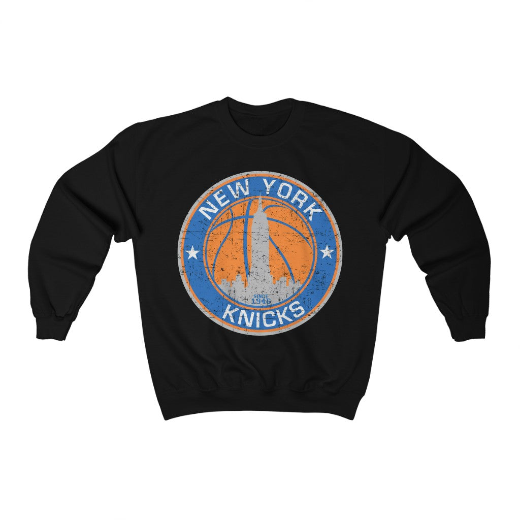 Vintage New York Knicks Circle Crewneck Sweatshirt - pear with me