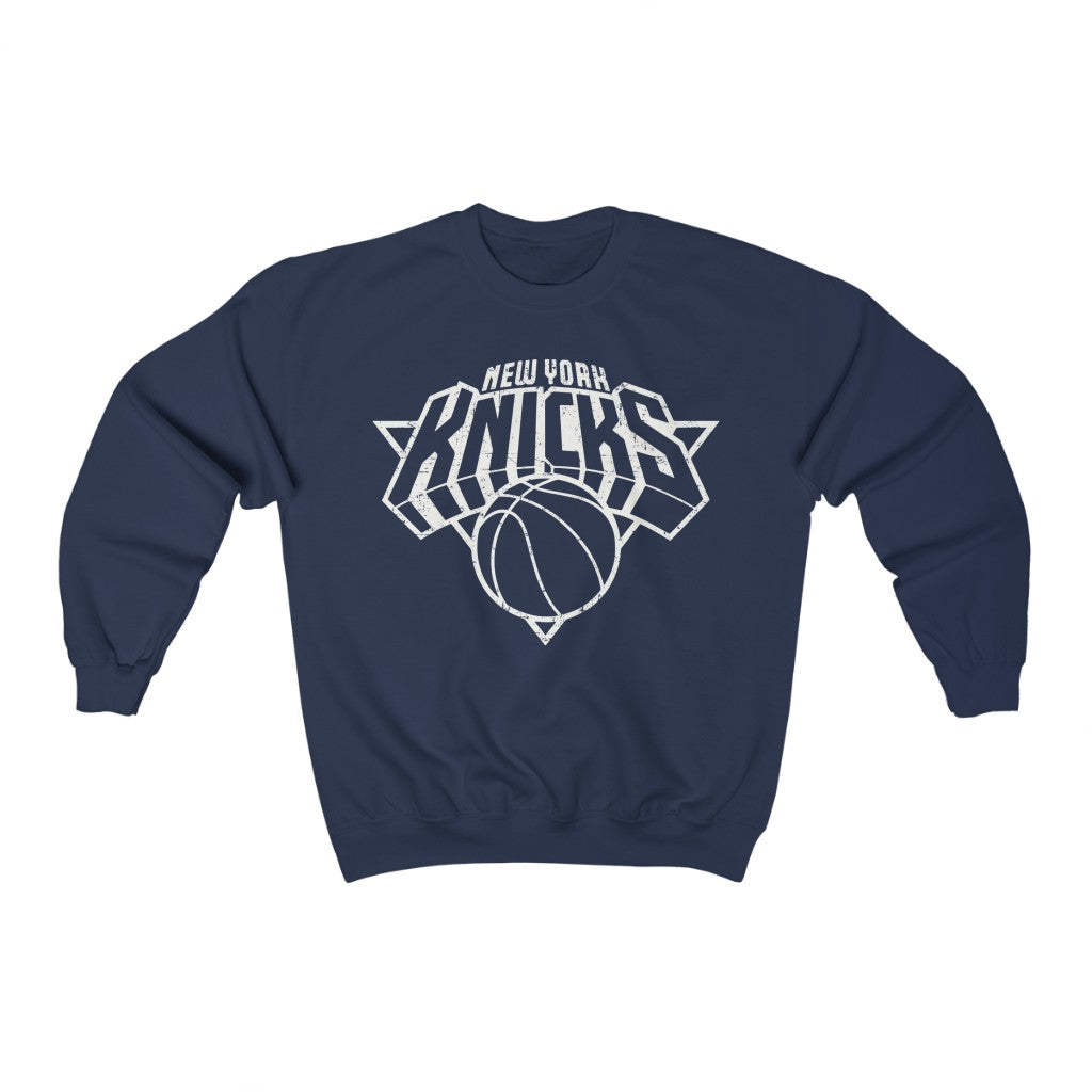 Vintage New York Knicks Basic Crewneck Sweatshirt - pear with me