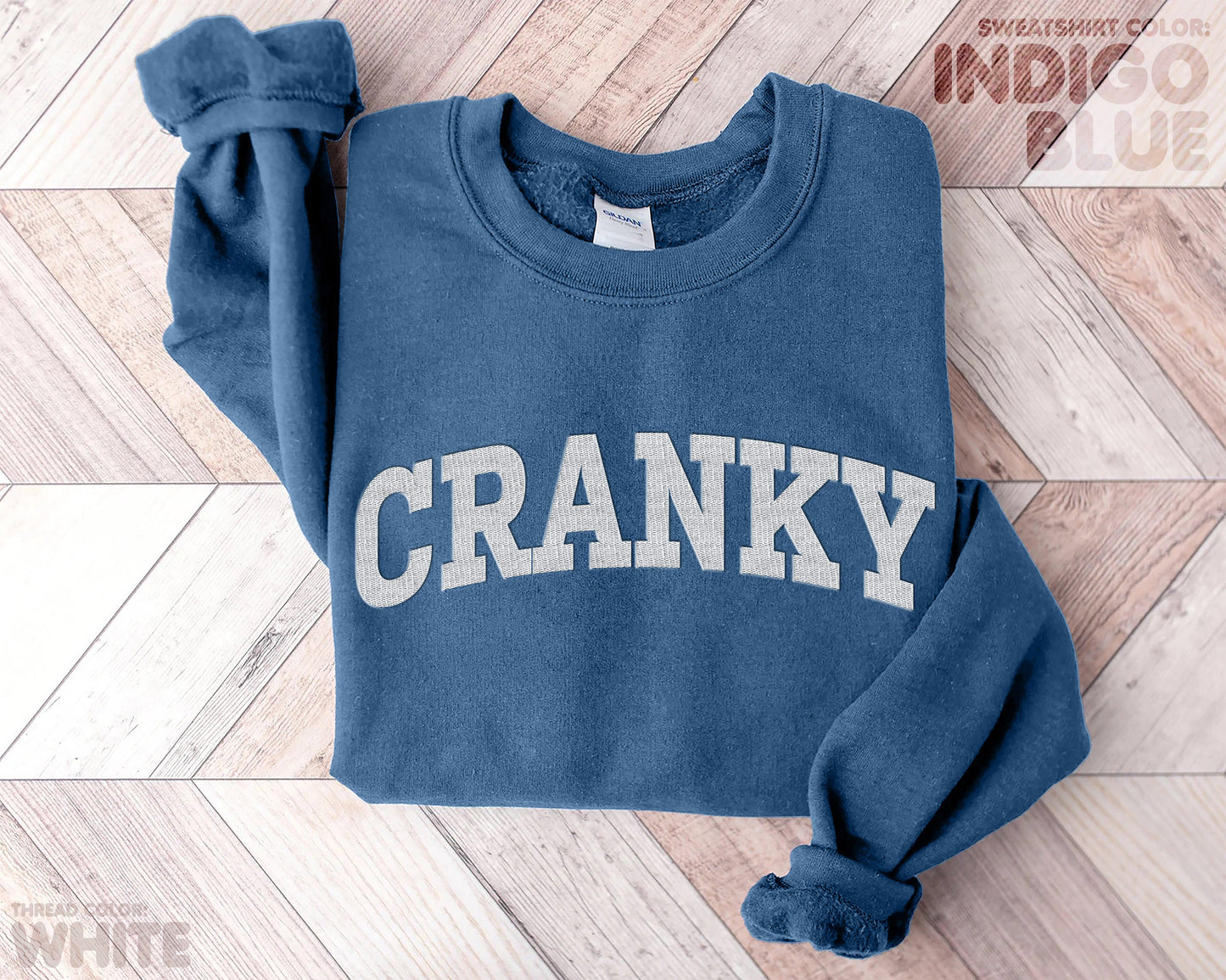 Cranky Embroidered Sweatshirt 