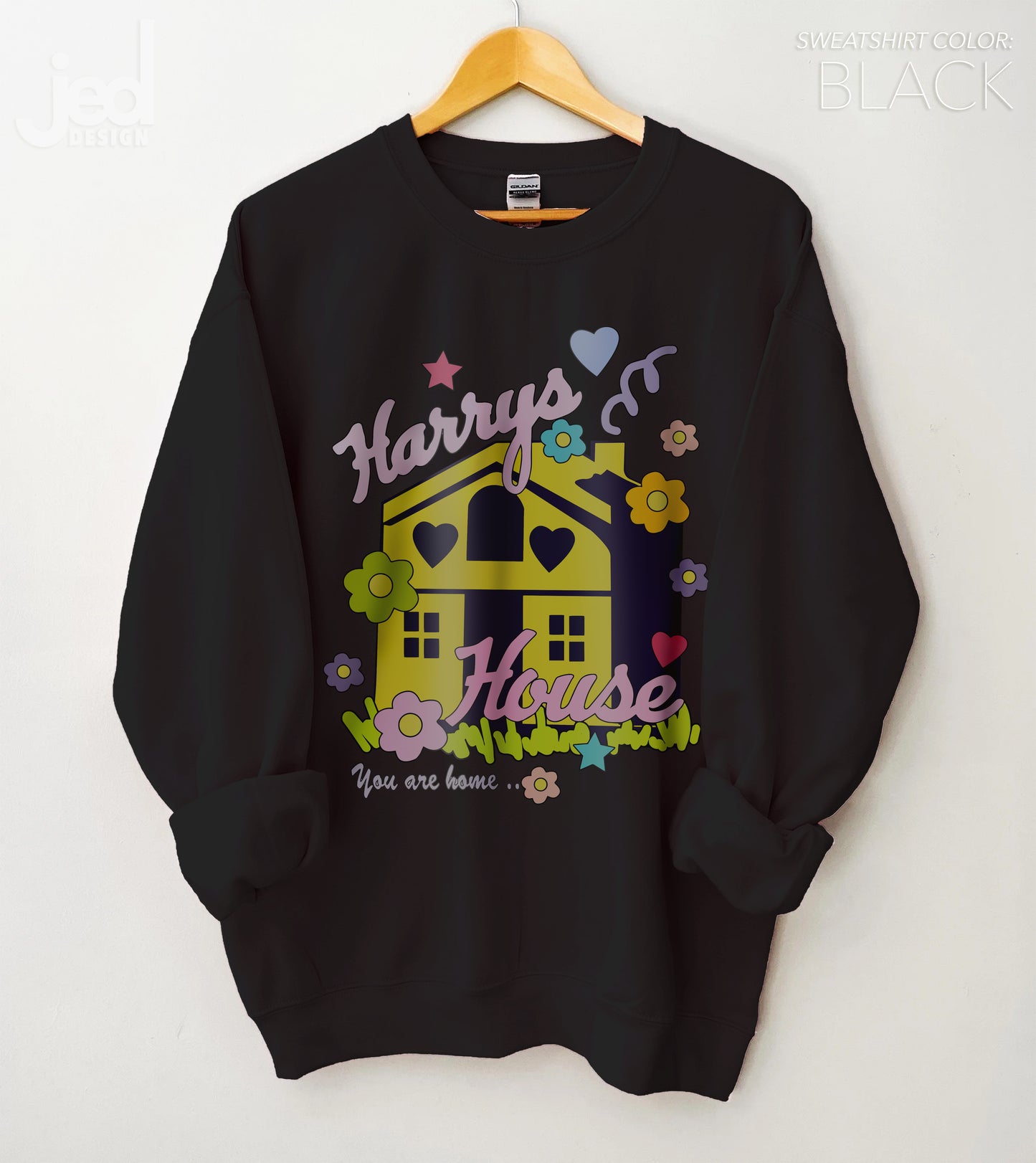 Harry's House Album Artwork Crewneck Sweatshirt - pear with me