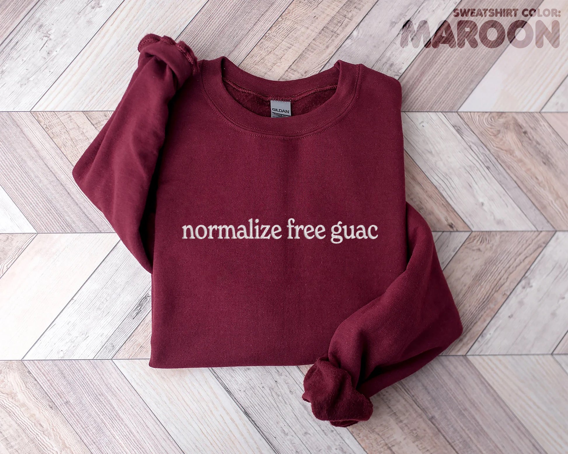 Normalize Free Guac Sweatshirt