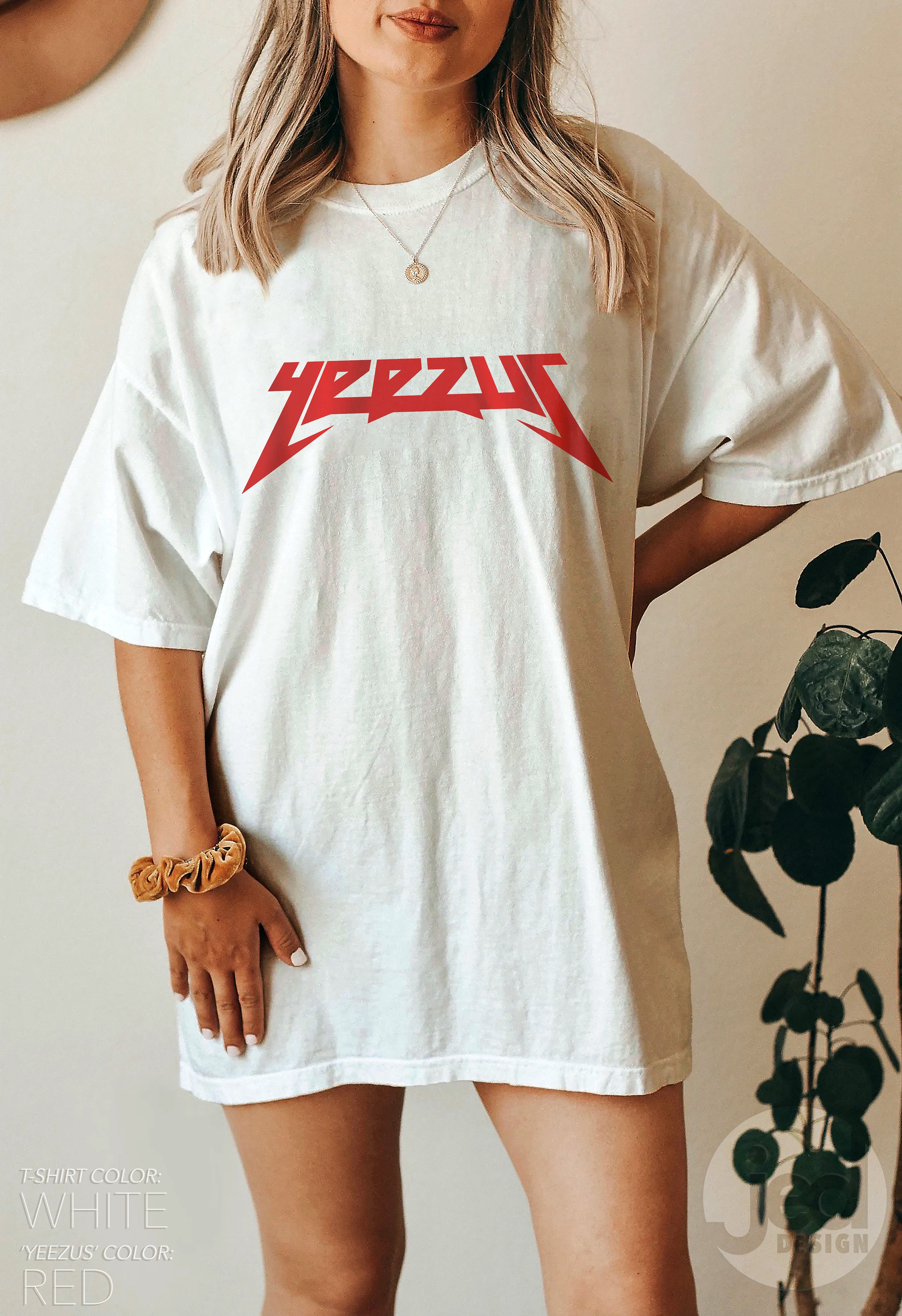 Kanye west shop oversized t shirt