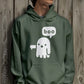 Ghost "boo" Thumbs Down Halloween Sweatshirt (Crewneck/Hoodie) - funravel