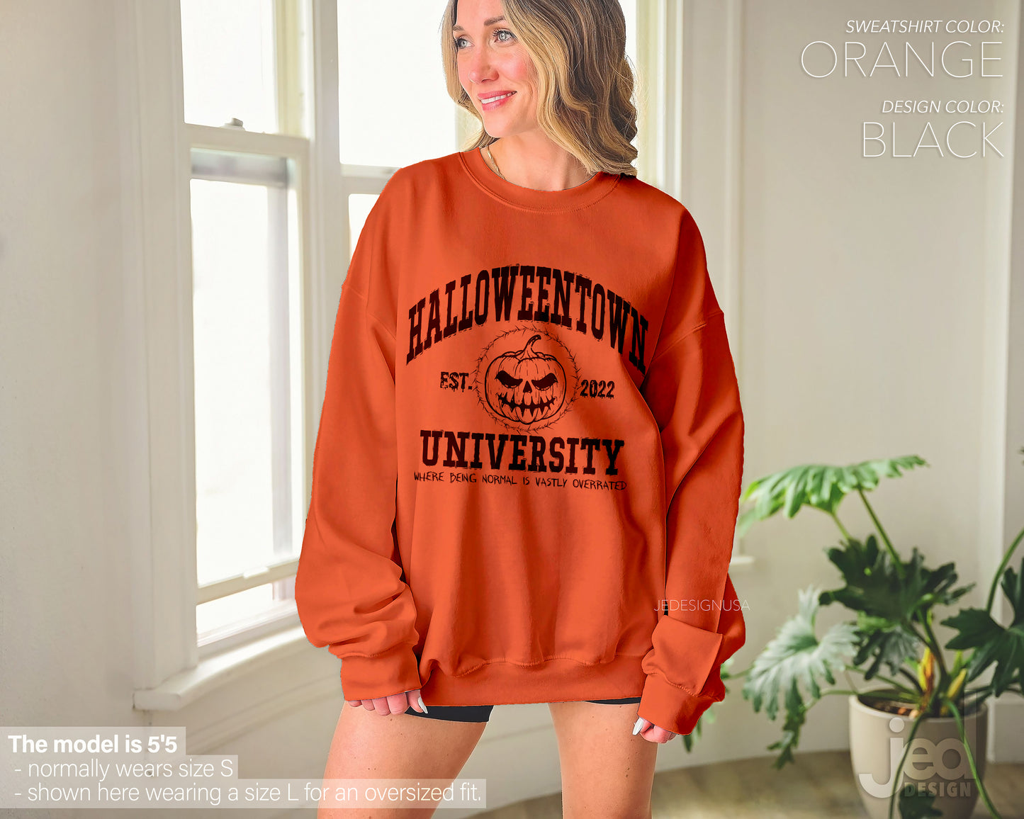 Halloweentown University Spooky Sweatshirt (Crewneck/Hoodie) - funravel