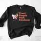 TPWK Butterfly Sweatshirt; Treat Yourself With Kindness Sweatshirt; TPWK Sweatshirt, Kindness Sweatshirt, Mental Health Shirt, Positive Tee