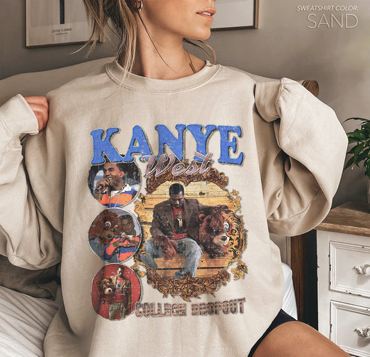 Vintage Kanye West Sweatshirt (Crewneck/Hoodie) - funravel