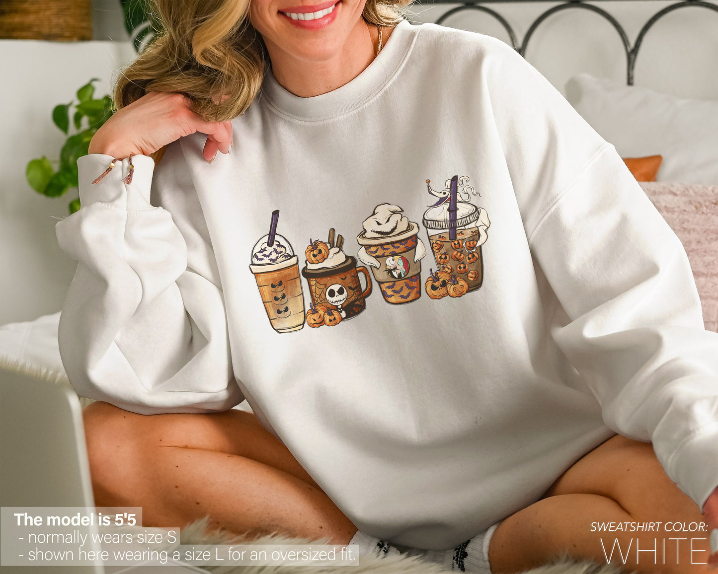 Nightmare Coffee Halloween Sweatshirt (Crewneck/Hoodie) - funravel
