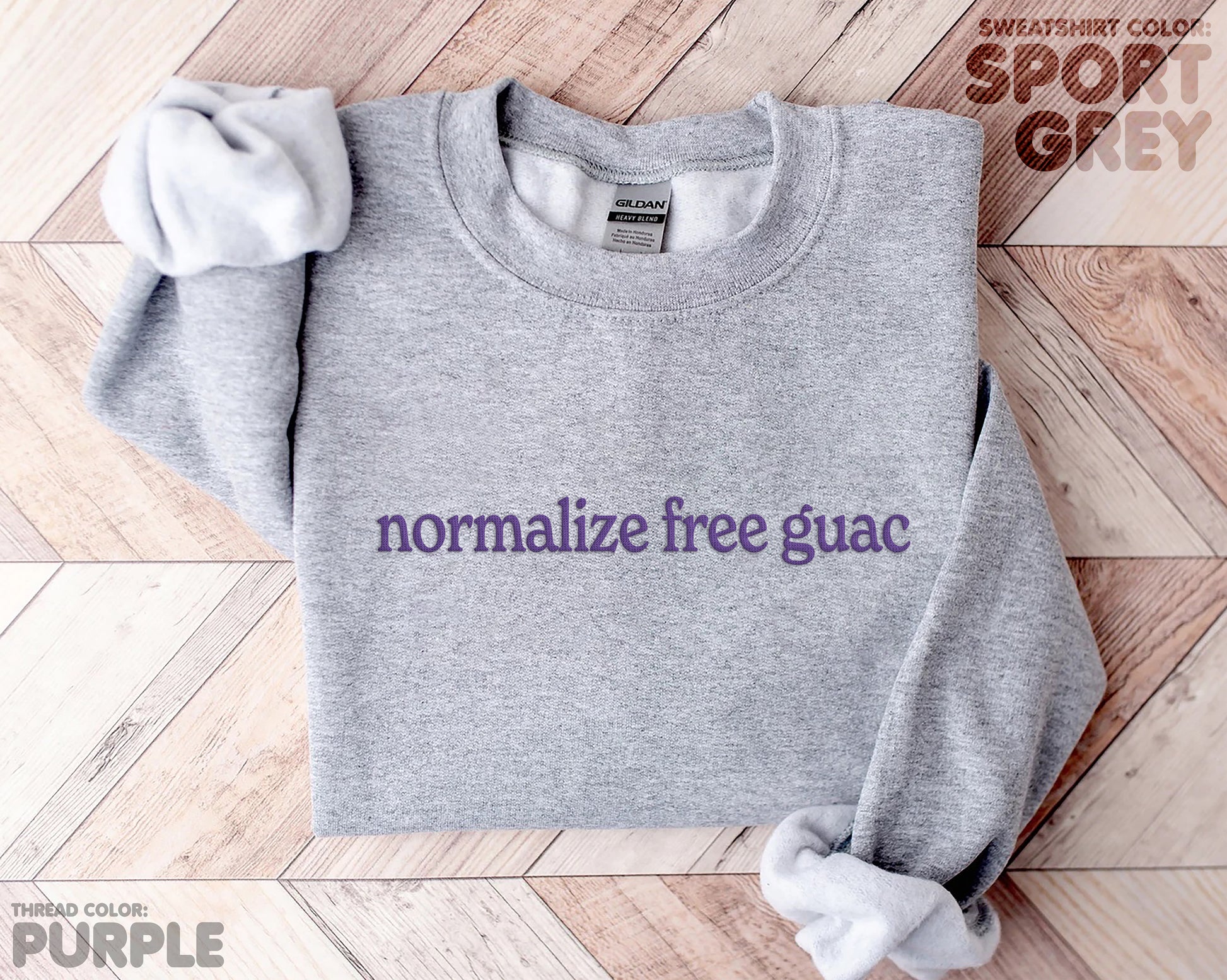 Normalize Free Guac Sweatshirt