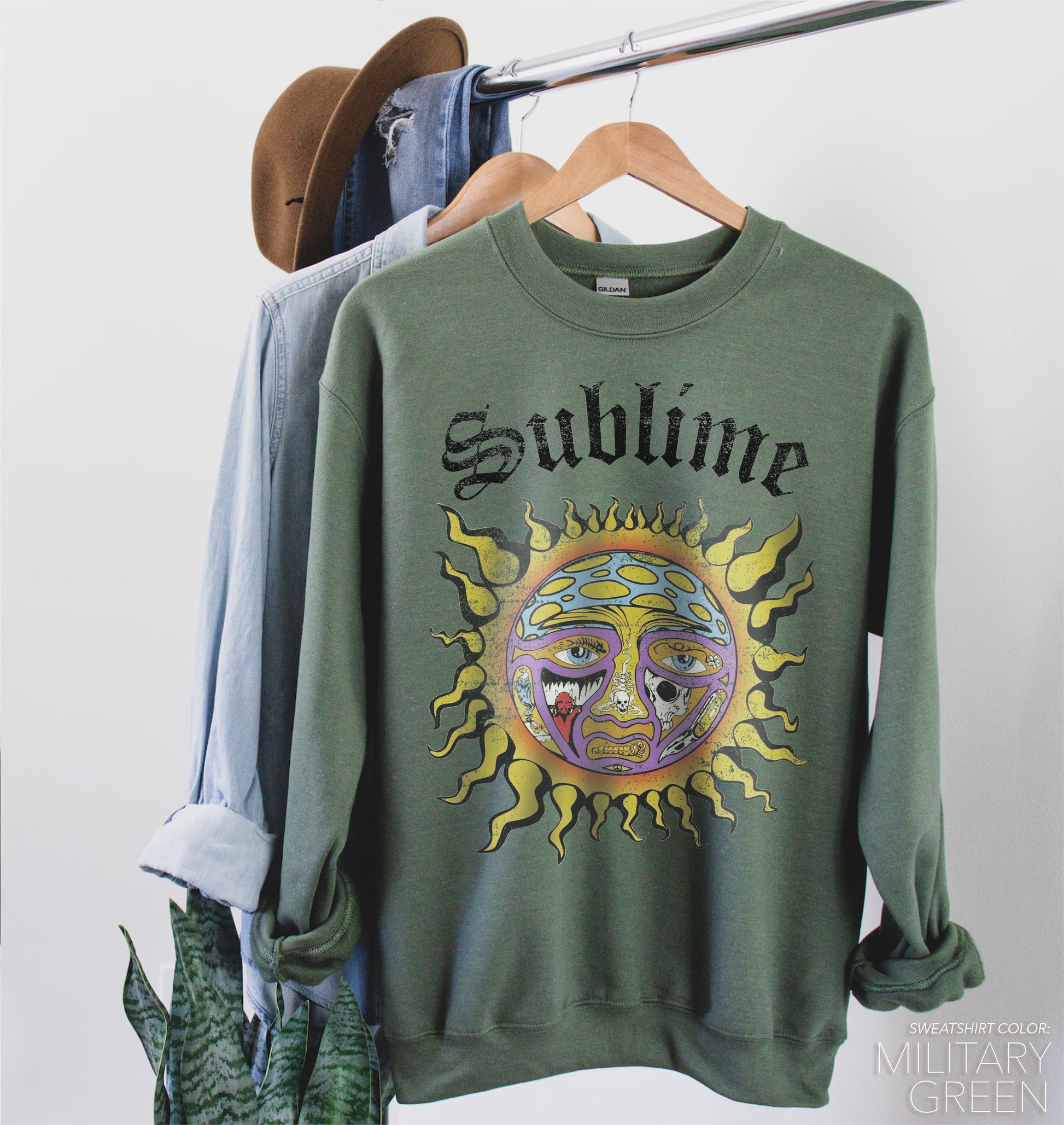 Vintage Sublime Crewneck Sweatshirt - funravel